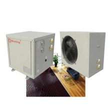 EN14511 -25 degree auto defrost air source heat pump split evi for heating water